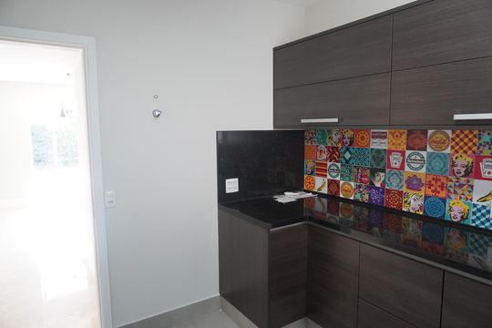 Cozinha de casa de condomínio à venda com 2 quartos, 159m² em Residencial Dois (tambore), Santana de Parnaíba
