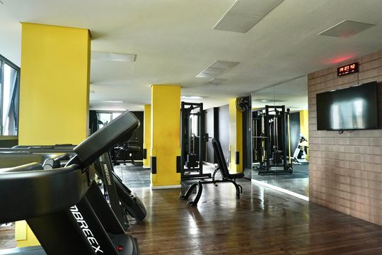 Área comum - Academia de apartamento para alugar com 2 quartos, 54m² em Coração Eucarístico, Belo Horizonte