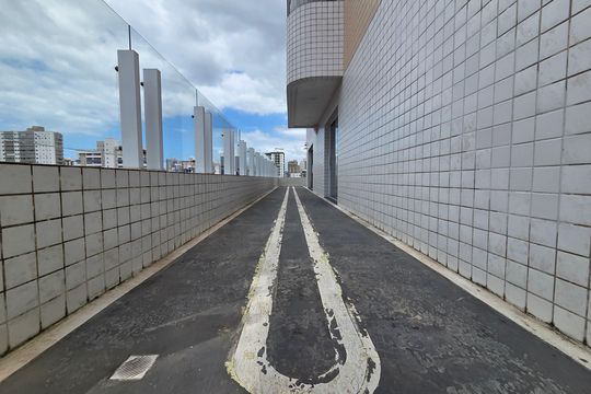 Área comum de apartamento para alugar com 2 quartos, 65m² em Guilhermina, Praia Grande