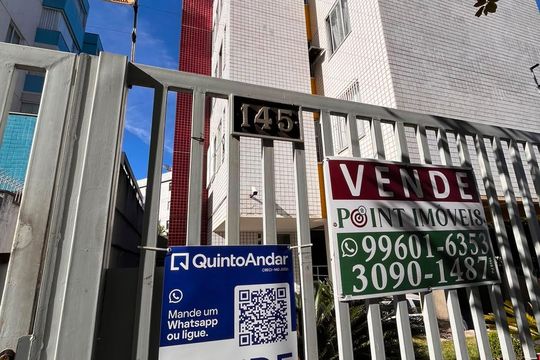 PLAQUINHA VIFG-399 INSTALADA EM 3/08/26 de apartamento à venda com 3 quartos, 70m² em Estoril, Belo Horizonte