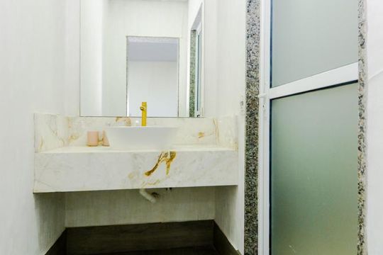 Lavabo - Área gourmet de casa à venda com 2 quartos, 200m² em Jardim Palmira, Guarulhos
