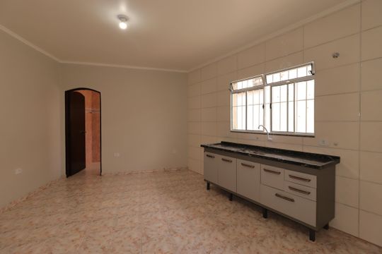 Cozinha de casa à venda com 2 quartos, 60m² em Jardim Marek, Santo André