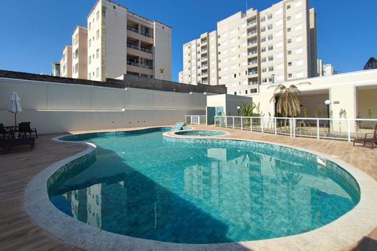 Área comum - Piscina de apartamento para alugar com 2 quartos, 60m² em Jardim Nova Europa, Campinas