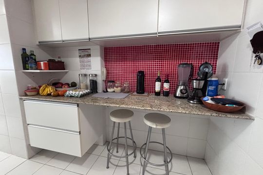 Cozinha de apartamento para alugar com 2 quartos, 85m² em Recreio dos Bandeirantes, Rio de Janeiro