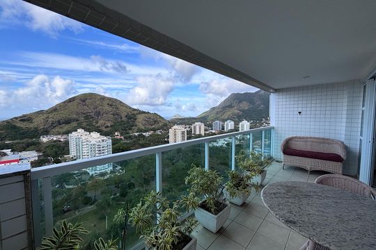 Varanda de apartamento para alugar com 2 quartos, 85m² em Recreio dos Bandeirantes, Rio de Janeiro