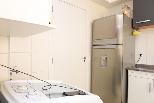 Área de Serviço de apartamento para alugar com 2 quartos, 32m² em Vila Nova Curuca, São Paulo