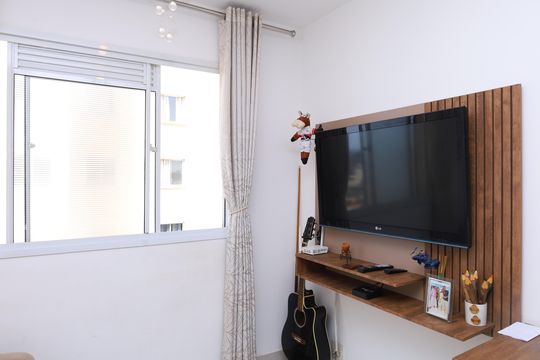 Sala de apartamento para alugar com 2 quartos, 32m² em Vila Nova Curuca, São Paulo