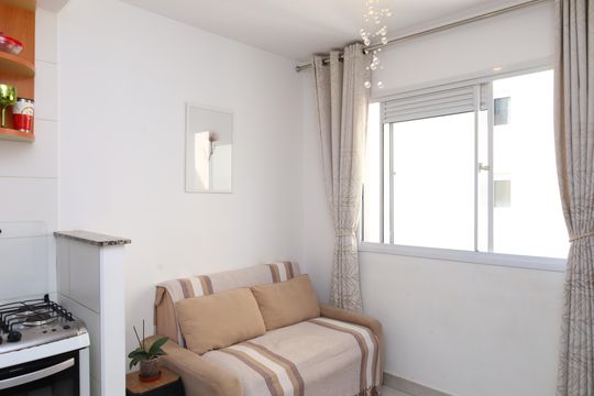 Sala de apartamento para alugar com 2 quartos, 32m² em Vila Nova Curuca, São Paulo