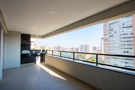 Varanda gourmet de apartamento à venda com 2 quartos, 112m² em Campestre, Santo André
