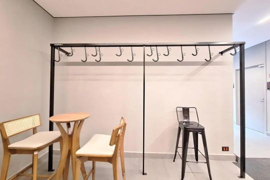 Área comum de kitnet/studio à venda com 1 quarto, 28m² em Pompeia, São Paulo
