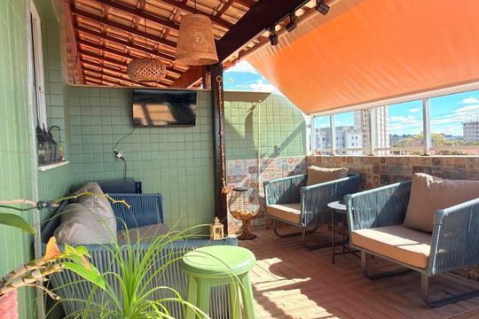 Apartamento à venda com 3 quartos, 105m² em Betânia, Belo Horizonte