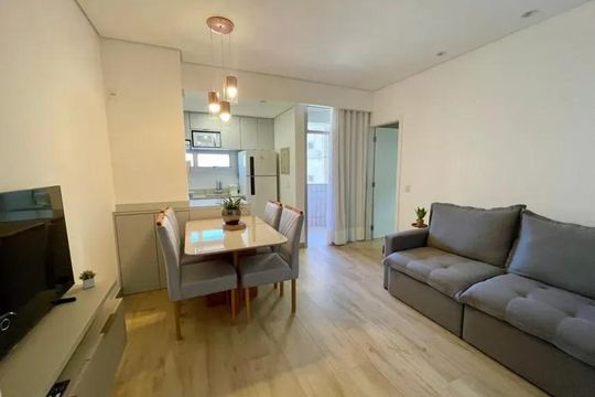 Sala de apartamento para alugar com 1 quarto, 40m² em São Pedro, Belo Horizonte