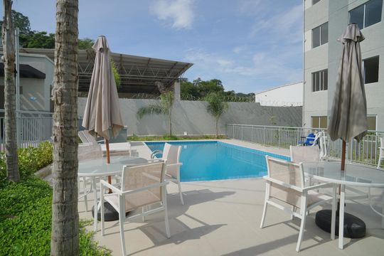 Área comum - Piscina de apartamento para alugar com 2 quartos, 40m² em Várzea das Mocas, Niterói