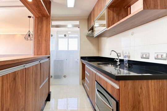 Cozinha de apartamento para alugar com 2 quartos, 54m² em Assunção, São Bernardo do Campo