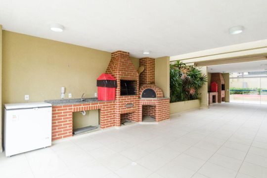 Área comum - Churrasqueira de apartamento para alugar com 2 quartos, 54m² em Assunção, São Bernardo do Campo