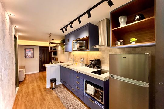Cozinha de kitnet/studio à venda com 1 quarto, 43m² em Centro, Rio de Janeiro