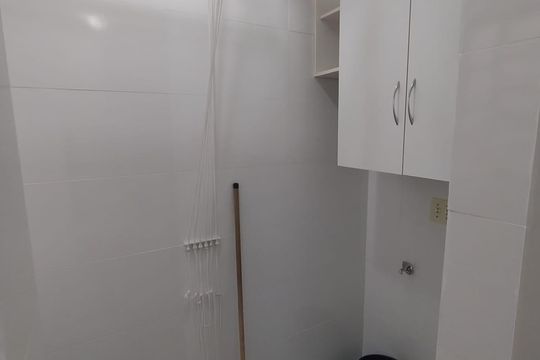Área de serviço de apartamento à venda com 2 quartos, 45m² em Palmares, Belo Horizonte