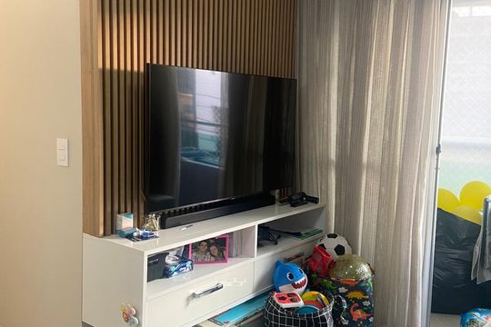 Sala de apartamento à venda com 3 quartos, 63m² em Vila Sao Pedro, Santo André
