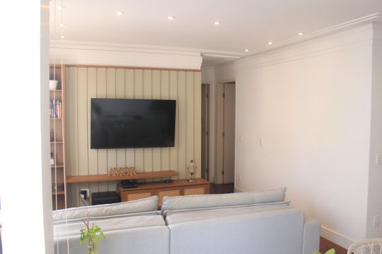 Sala de apartamento à venda com 2 quartos, 93m² em Santo Antônio, São Caetano do Sul