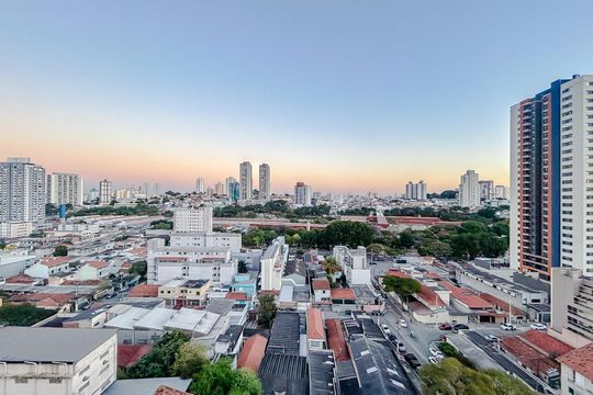 Vista da Sala de apartamento à venda com 2 quartos, 43m² em Penha de França, São Paulo