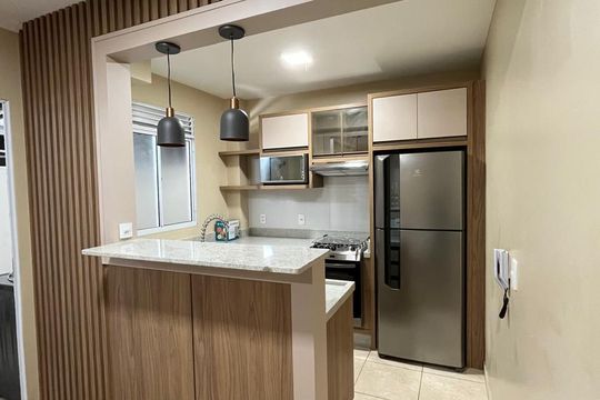 Sala de apartamento à venda com 2 quartos, 49m² em Santo Andre, São Leopoldo