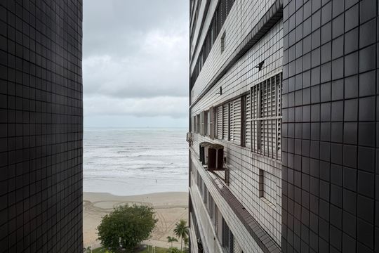 Vista da área comum de kitnet/studio para alugar com 1 quarto, 29m² em Itararé, Santos