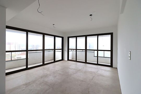 Sala de apartamento à venda com 3 quartos, 119m² em Petrópolis, Porto Alegre