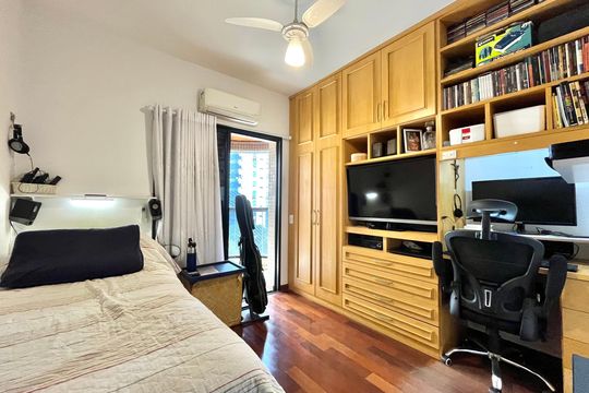 Quarto 3 de apartamento à venda com 3 quartos, 125m² em Chácara Inglesa, São Paulo