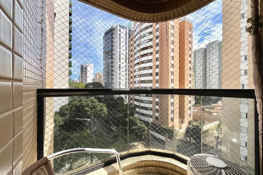 Varanda do Quarto 2 de apartamento à venda com 3 quartos, 125m² em Chácara Inglesa, São Paulo