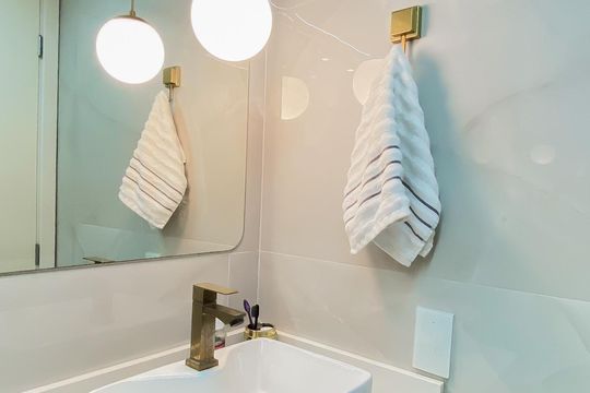 Banheiro  de apartamento para alugar com 2 quartos, 42m² em Jardim Jaú (zona Leste), São Paulo