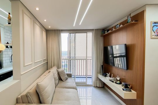 Sala  de apartamento para alugar com 2 quartos, 42m² em Jardim Jaú (zona Leste), São Paulo