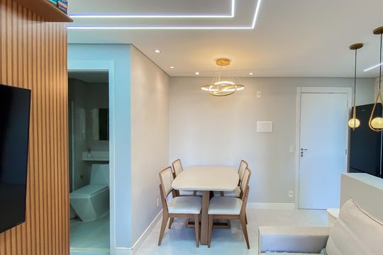 Sala  de apartamento para alugar com 2 quartos, 42m² em Jardim Jaú (zona Leste), São Paulo