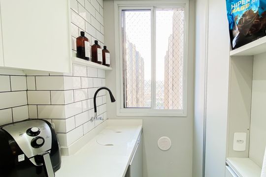 Área de Serviço de apartamento para alugar com 2 quartos, 42m² em Jardim Jaú (zona Leste), São Paulo