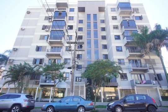 Fachada de apartamento para alugar com 2 quartos, 90m² em Pátria Nova, Novo Hamburgo
