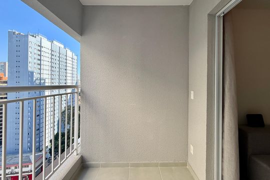 Sacada de apartamento para alugar com 1 quarto, 30m² em Brooklin, São Paulo