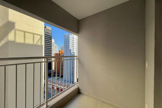 Sacada de apartamento para alugar com 1 quarto, 30m² em Brooklin, São Paulo