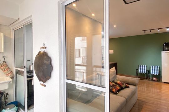 Varanda de apartamento para alugar com 2 quartos, 60m² em Jaguaribe, Osasco