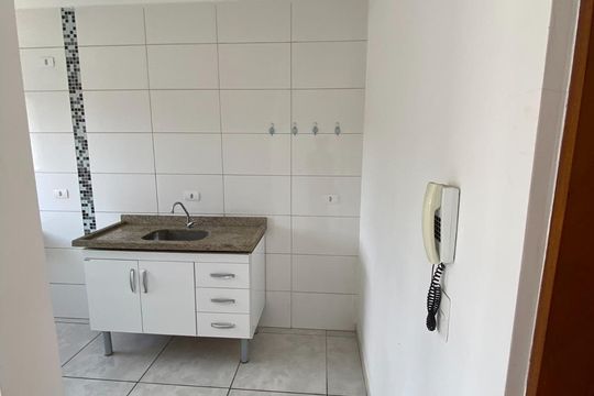 Cozinha de apartamento à venda com 1 quarto, 40m² em Jardim Jaú (Zona Leste), São Paulo