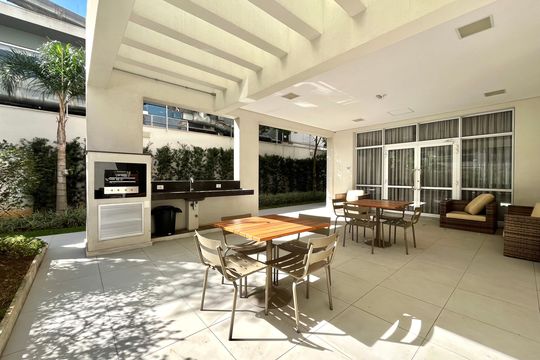 Área comum - Churrasqueira de apartamento para alugar com 3 quartos, 126m² em Vila Mascote, São Paulo