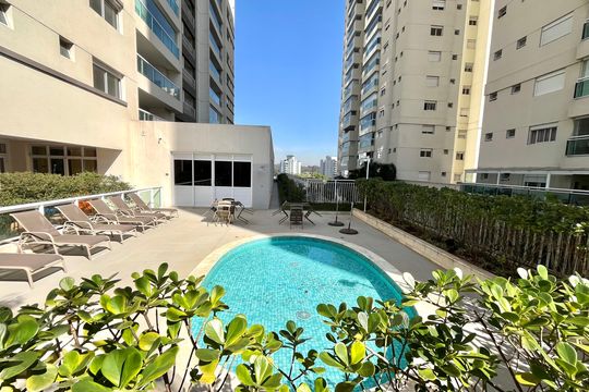 Área comum - Piscina de apartamento para alugar com 3 quartos, 126m² em Vila Mascote, São Paulo