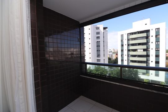 Varanda de apartamento para alugar com 2 quartos, 58m² em Brotas, Salvador