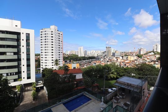 Vista de apartamento para alugar com 2 quartos, 58m² em Brotas, Salvador