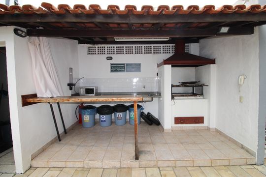 Área comum - Churrasqueira de apartamento para alugar com 3 quartos, 120m² em Jardim Apolo, São José dos Campos