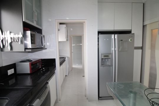Cozinha de apartamento para alugar com 3 quartos, 120m² em Jardim Apolo, São José dos Campos