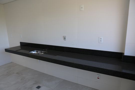 Cozinha de apartamento à venda com 3 quartos, 160m² em Amazonas, Contagem