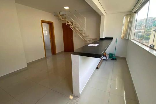 Sala de apartamento para alugar com 3 quartos, 150m² em Estoril, Belo Horizonte