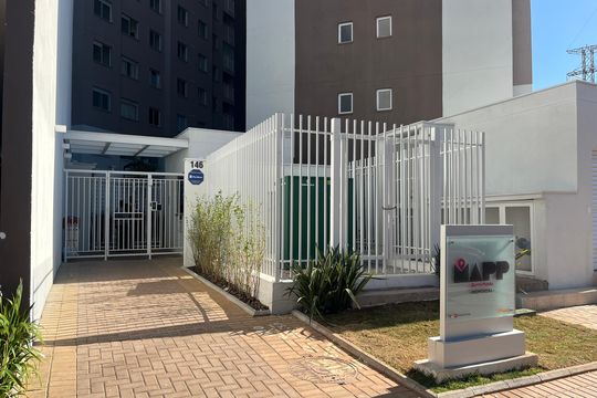 Fachada do Prédio de apartamento para alugar com 1 quarto, 50m² em Parque Industrial Tomas Edson, São Paulo