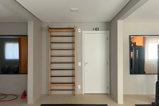 Área comum - Academia de apartamento para alugar com 1 quarto, 50m² em Parque Industrial Tomas Edson, São Paulo