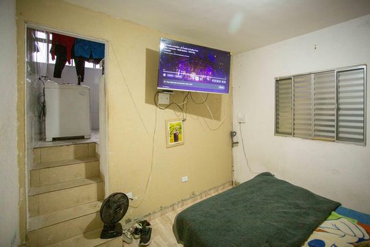Sala de casa para alugar com 1 quarto, 130m² em Serraria, Diadema