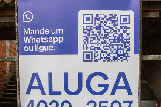 Plaquinha de casa para alugar com 1 quarto, 130m² em Serraria, Diadema